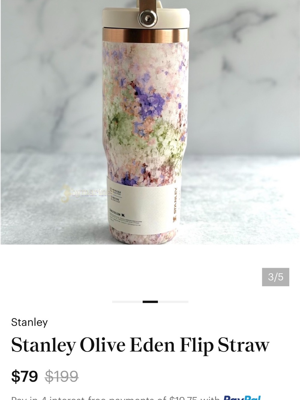 Stanley Flip Straw Tumbler